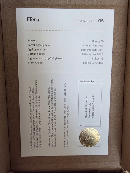 Ffern Spring 2026 Perfume - Picture 3 of 6